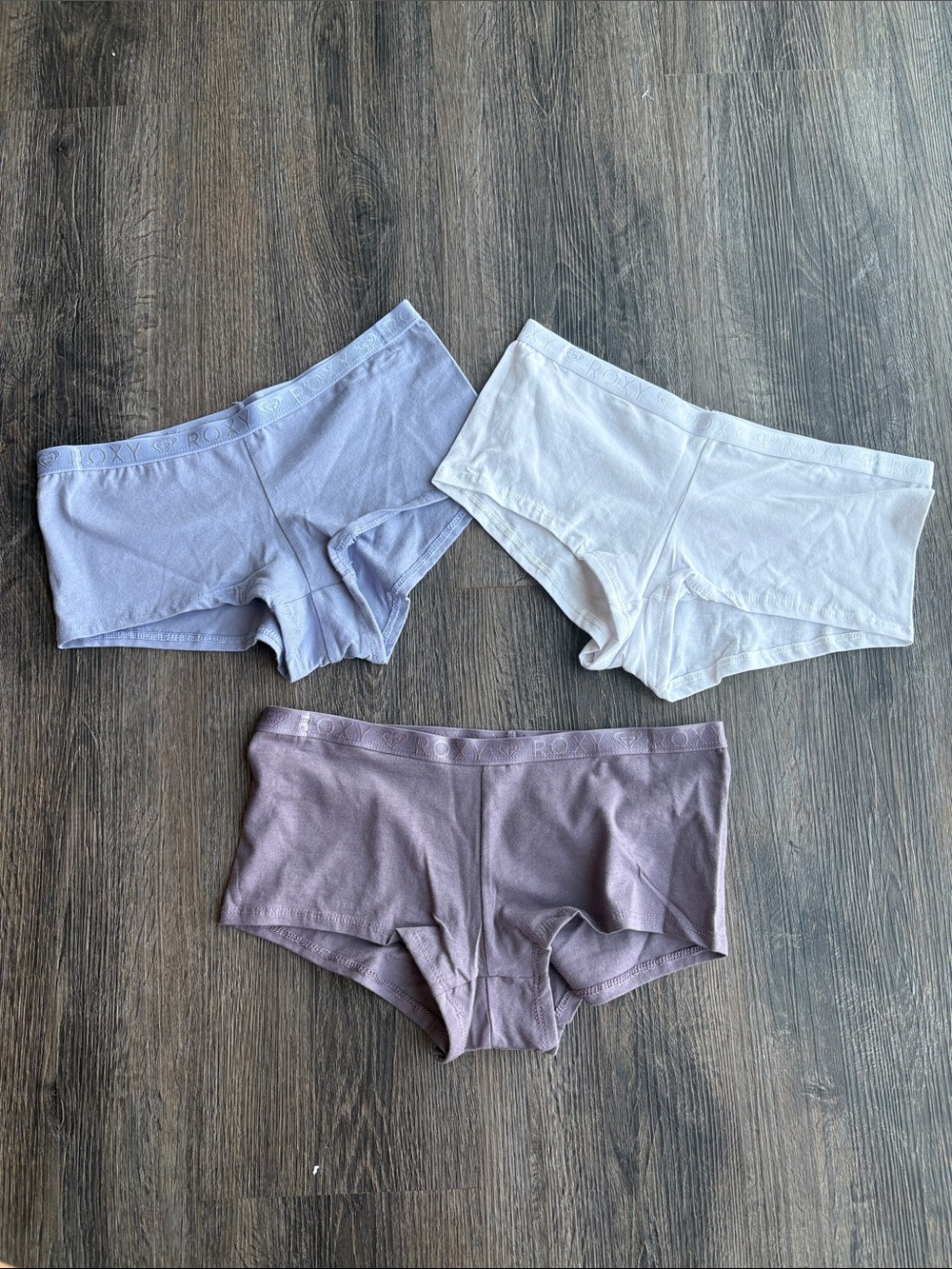 NWOT Roxy 3-Pack Hipster Panties